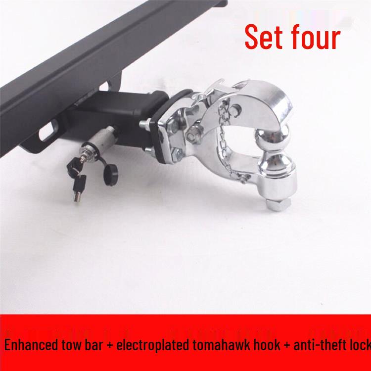 Toyota FJ Cruiser Modified Rear Trailer Hitch & Tow Hook Bracket