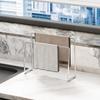 Vertical Dish Rag Storage Rack Save Space Hand Towel Drain Stand Dishrag Organizer  Kitchen Sink