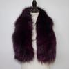 Hot Sale Natural Fox Fur Scarf Winter Women Knitted Real Fox Fur Scarves Outdoor Warm Lady Quality Genuine Fox Fur Muffler