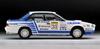 Tomica Limited Vintage Neo Maßstab 1/64 LV-N185b Nissan Bluebird SSS-R 1988 All Japan Rallye Meisterschaftsteam Calsonic Fertigmodell