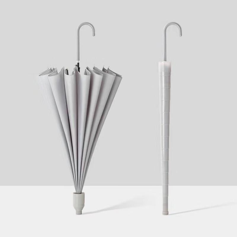 16-Rib Windproof Straight Umbrella