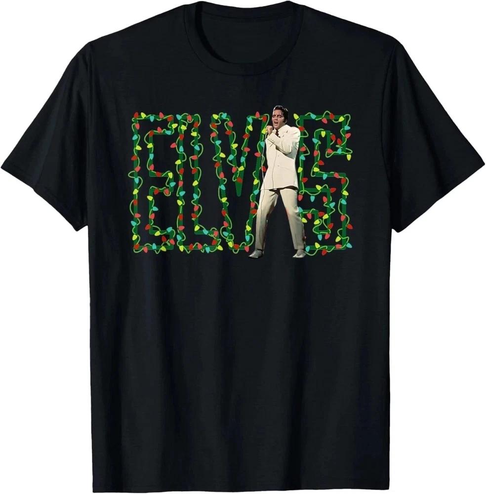 Elvis Presley Elvis Christmas Light Christmas Gift Unisex S