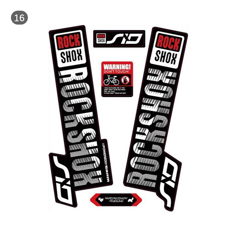 Rock Shox SID Front Fork Sticker Road Bike Race Accessories Decals NEW