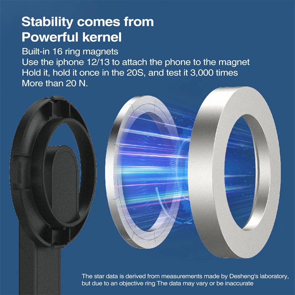 Mini Magnetic Selfie Stick Tripod 650mm Mobile Phone Stand for Smartphones Bluetooth Tripod Stand with Remote Control
