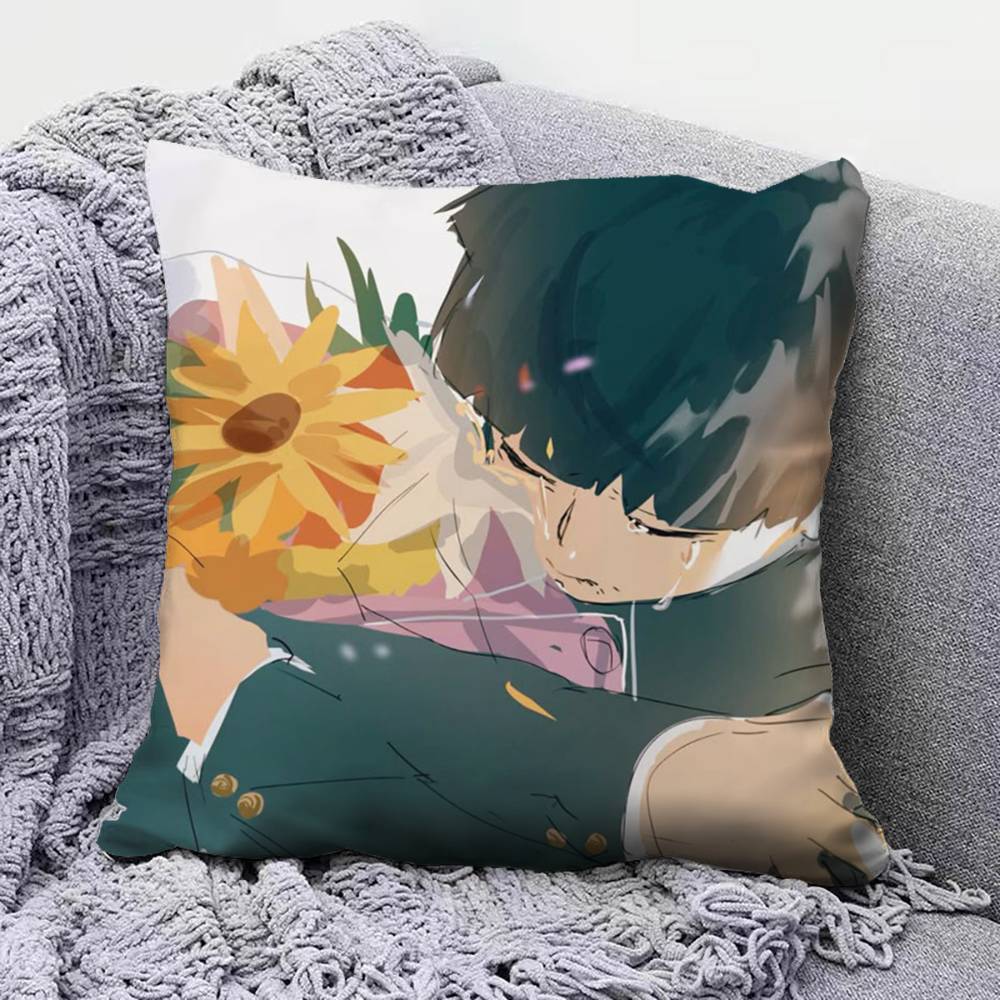 Mob Psycho  AAnime  Pillow Covers Home Sofa Cushion Covers and Aecorative Custom