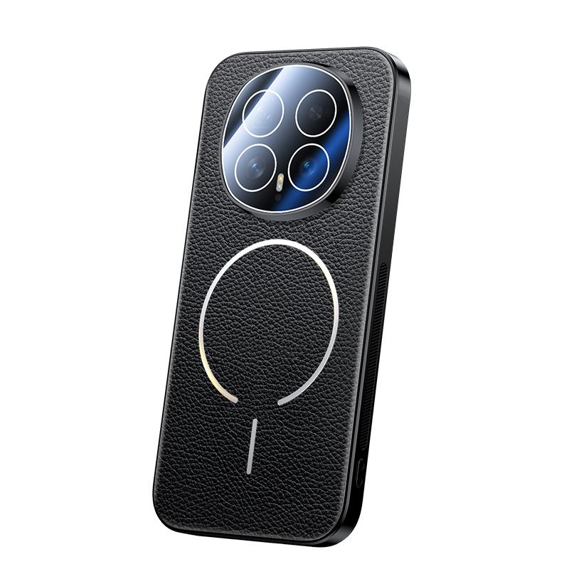 For Huawei Honor Magic 8 7 6 Pro Case Luxury PU Leather Magnetic wireless charging Protective Back Cover For Magic 7 6Lite Shell