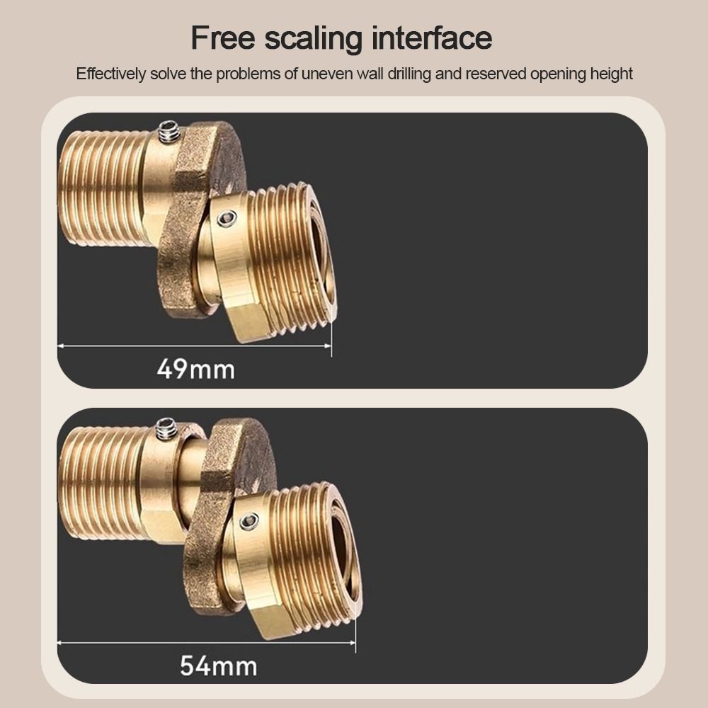 Nastavení úhlu Excentrický šroub Rohové měděné spojovací příslušenství Náhradní díly