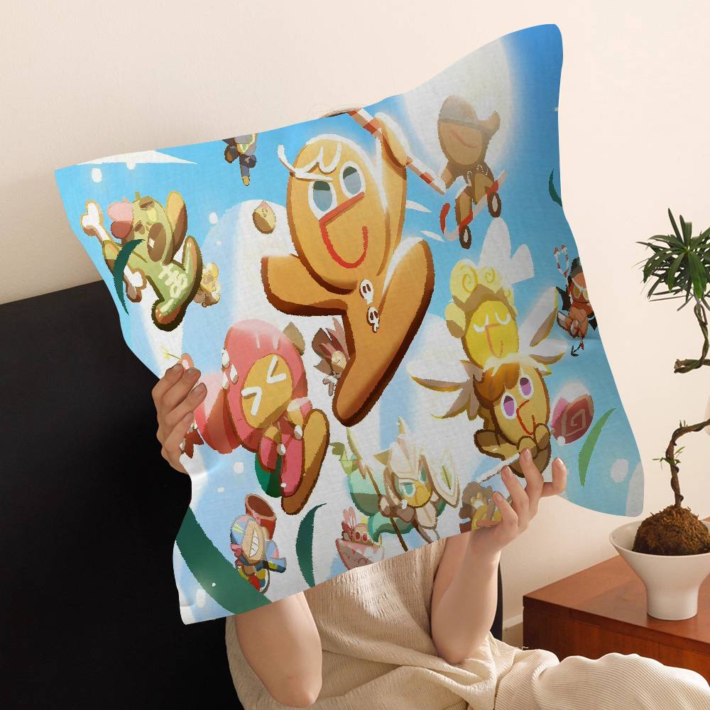 Spiel C-Cookie run K-ingdom Kissen Geschenk Heim Büro Dekoration Kissen Schlafzimmer Sofa Auto Kissenbezug Kissenhülle