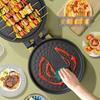 2025 Enhanced Electric Griddle: Double-Sided Heating Pancake & Fry Pan for Home
