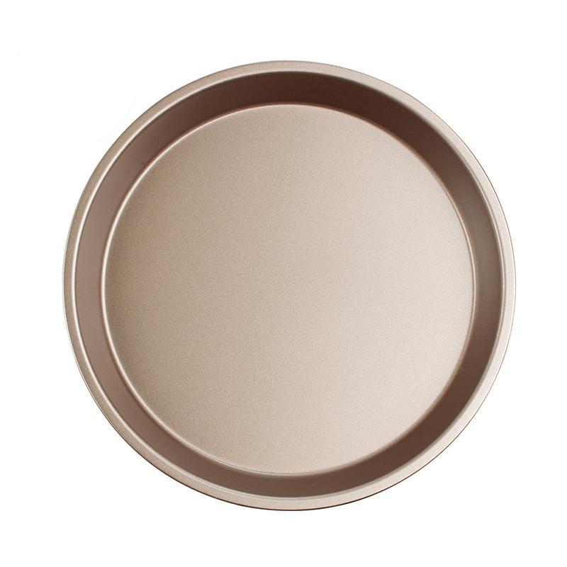 5/6/7/8/9/10 Inches Round Pizza Baking Pan Carbon Steel Nonstick Oven Plate Bakeware Cake Pastry Dish Pies Plate Kitchen Tools
