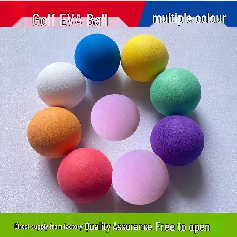 70mm EVA Foam Sponge Ball - Children's Toy for Kindergarten, Throwing & Entertainment, Colored & Durable