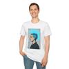 Unisex Softstyle T-Shirt Cyberpunk Punk Rebel Fiber Optic Mohawk Profile