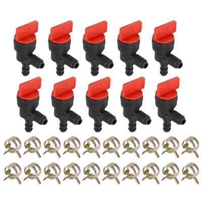 90 Degree Fuel Shut Off Valve Carburetor Parts for 1/4in Tube 698181 494539 697944 35857