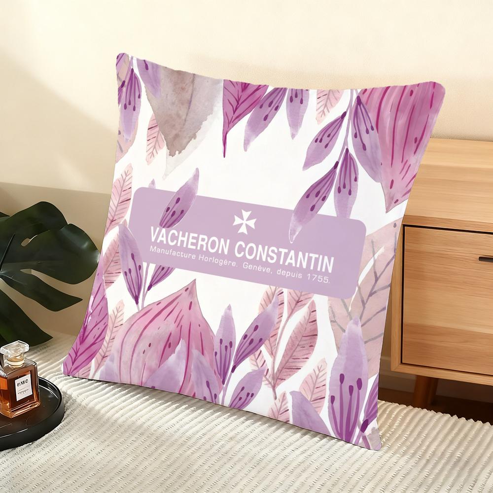 Cushion Cover Silky Short Plush Home Sofa Cushion Cover - Invisible Zipper Home Decoration FashionV-Vacherons C-Constantin