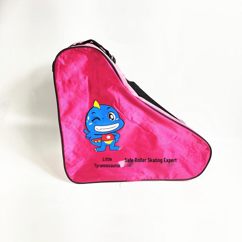 Single Shoulder Triangle Skate Backpack for Roller & Ice Skates 20-35L