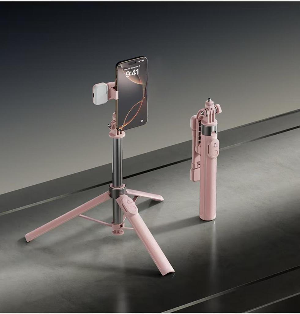Compatible Tripod, Selfie Stick & Mount for DJI Action4/5Pro Camera