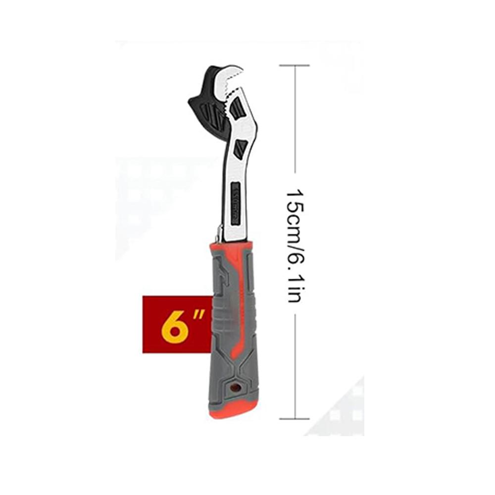 Multifunctional self-locking wrench adjustable wrench quick wrench adjustable pipe wrench plumber multifunctional hand tool