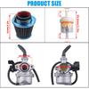 JIE PZ19 Carburetor with 35mm Air Filter for 50cc 70 90 110cc DR50 CRF XR 50 APOLLO 125CC coolster kazuma 110 Taotao Buyang Coolsport Redcat Peace