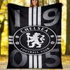 1pc C-Chelsea Theme Blanket - Digital Print, Polyester, Cozy for All Seasons, Perfect for Outdoor, and Travel