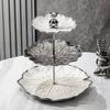 Naijiang Multi-tier Ceramic Fruit & Snack Plate