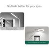 12W USB5X White/Black Folding Magnifier Table Clamp Soldering Third Hand Tool 3 Colors LED Illuminated Lamp Magnifying Glass