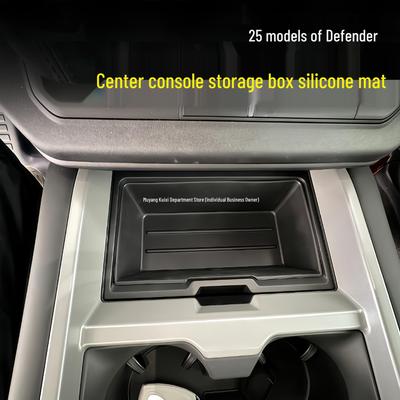 Non-Slip Silicone Storage Mat for Land Rover Defender 25 Center Console (110/90)