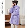 Sishui Nianhua Women's Mid-length Down Jacket L22014Y1