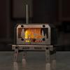 Small Camping Incense Burner Stainless Steel Mini Firewood Stove Desktop Bonfire Stove for Outdoor Picnic Table Decoration Stove