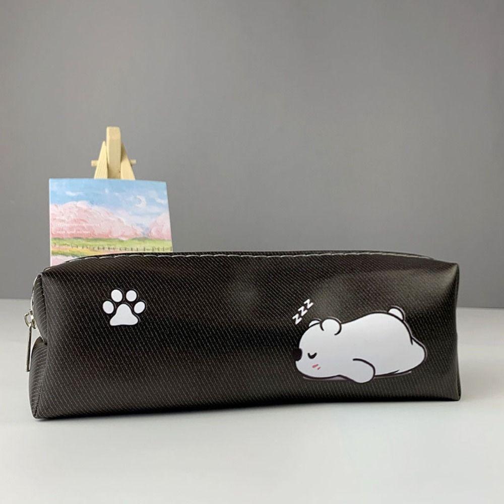 

Kawaii Cartoon Pen Case Panda Stationery Storage Bag Korean Pencil Bag School Supplies style 5