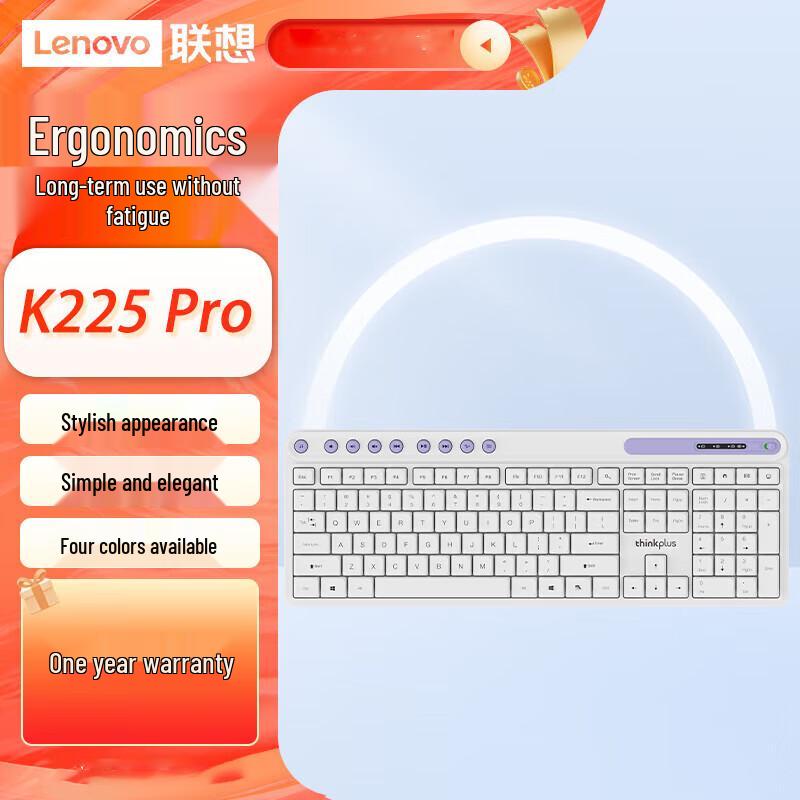 

Lenovo K225pro ThinkPlus Wireless Silent Keyboard