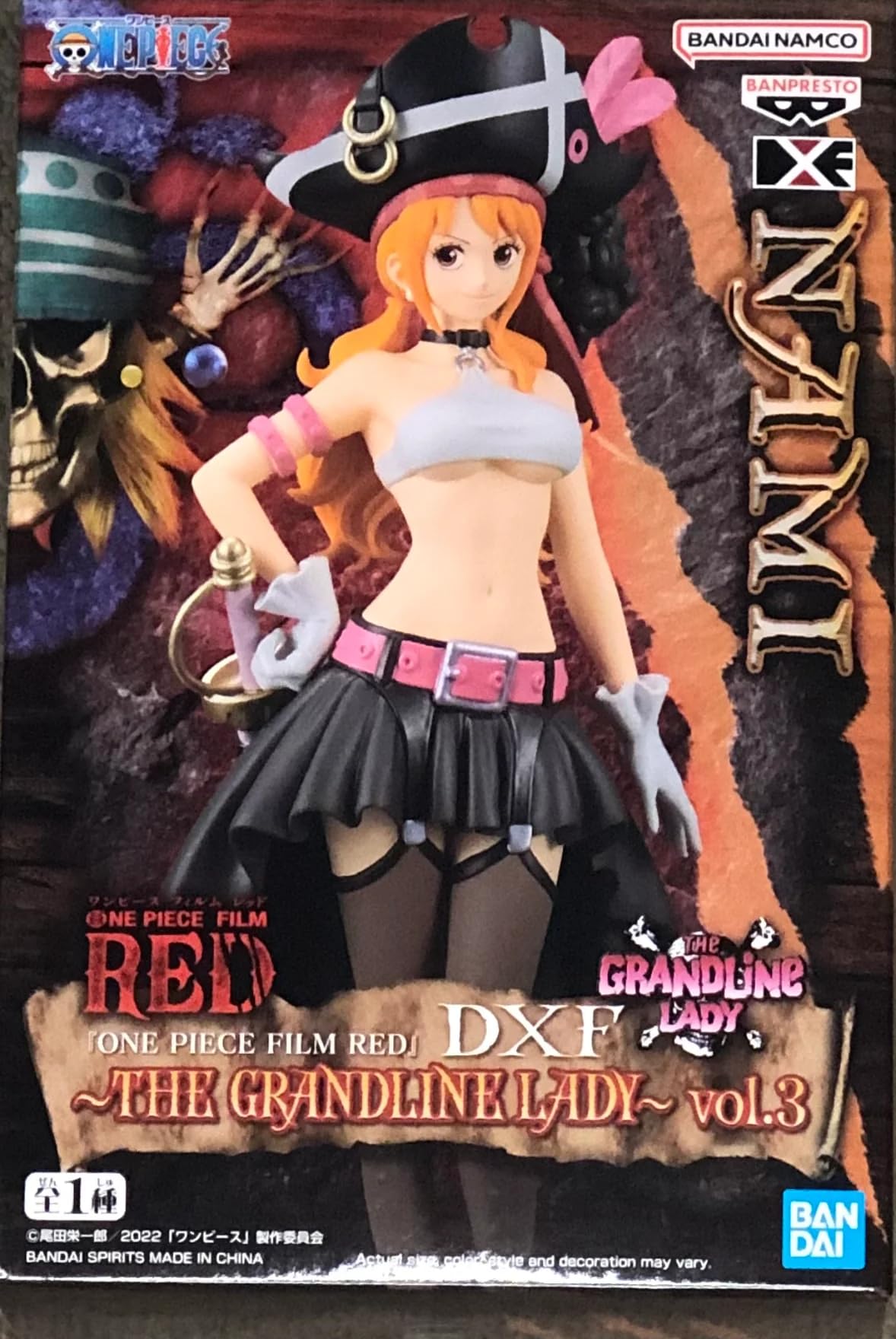 

Banpresto ONE PIECE FILM RED DXF THE GRANDLINE LADY Nami vol.3 синий