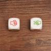 Lustiges 2er-Set Fingerratespiel Würfel Schere Stein Papier Spielzeug Schere Stein Boson Familienparty Brettspiele