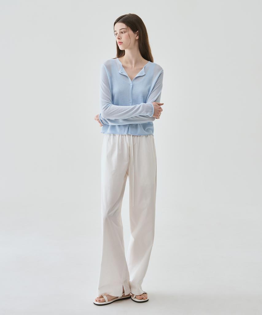 Drawfit Women Breeze Knit Cardigan [L.Blue]