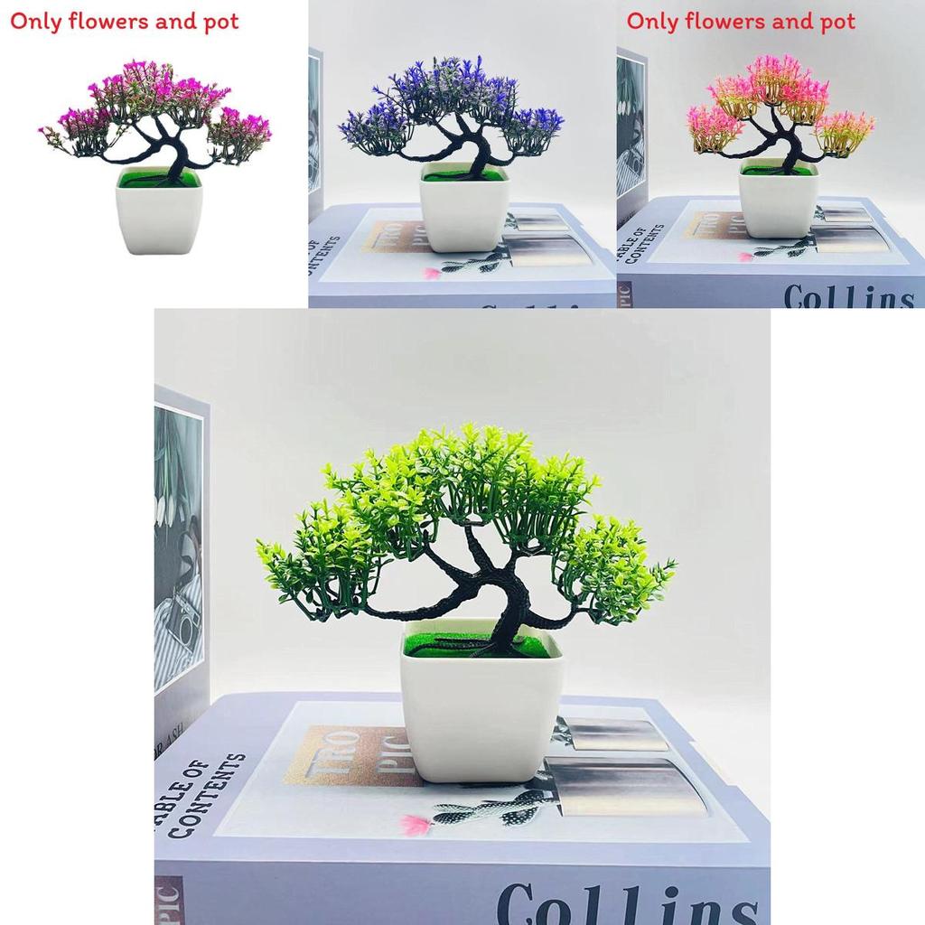 Faux Pine Plant With Injection Molding For Office Display