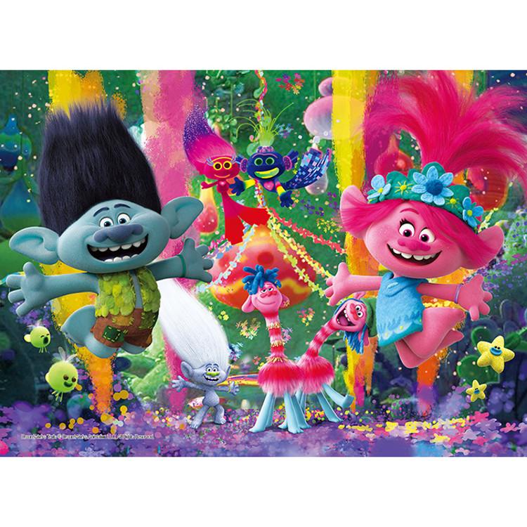 100 Piece Jigsaw Puzzle - Troll Fun Party (Large Piece), Popular Korean Puzzle