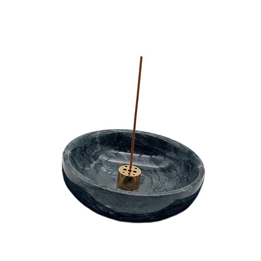 Anti Ashes Flying Incenses Stick Burners Holder with Glass Catcher for Home Decors and Relaxation in Meditations Room