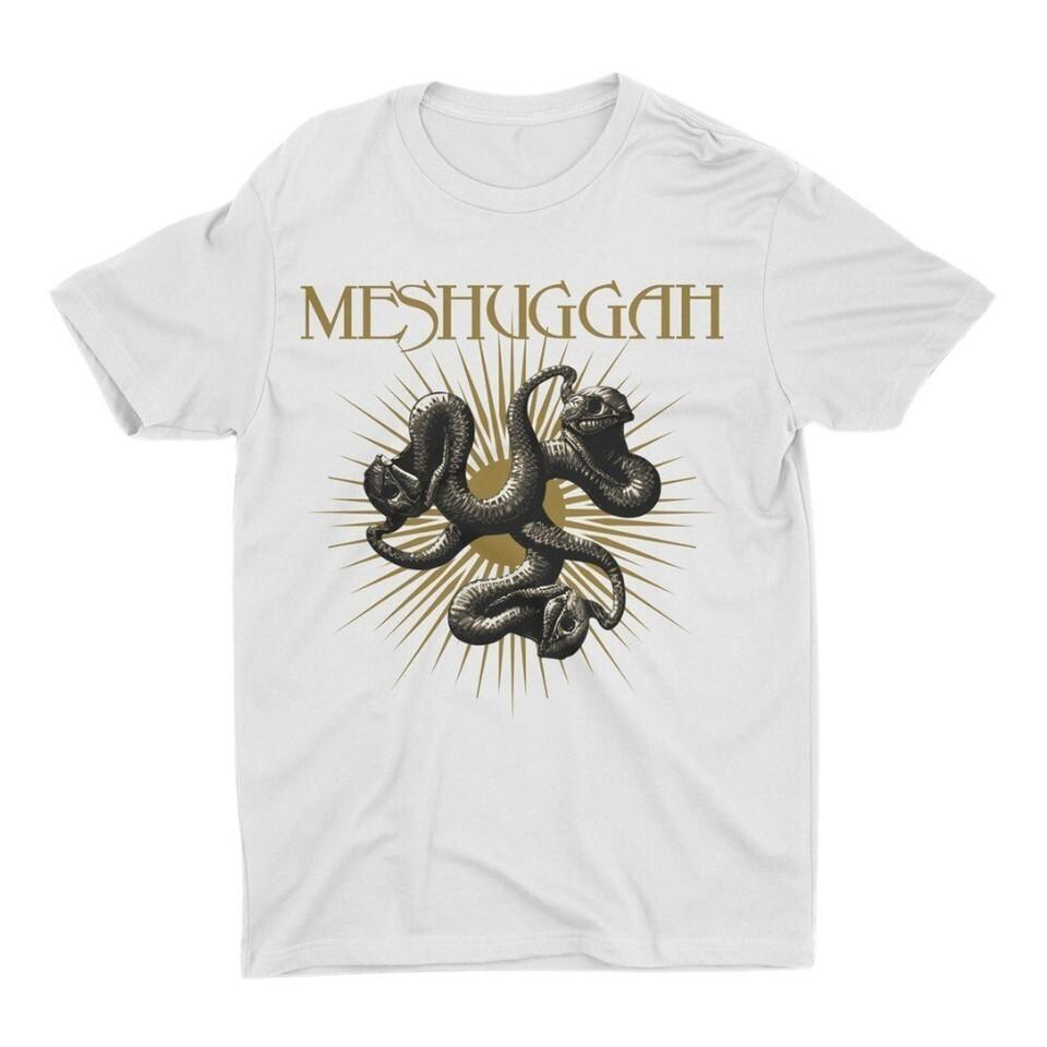Meshuggah группа белая Унисекс футболка QY4758 Унисекс футболка XXXL