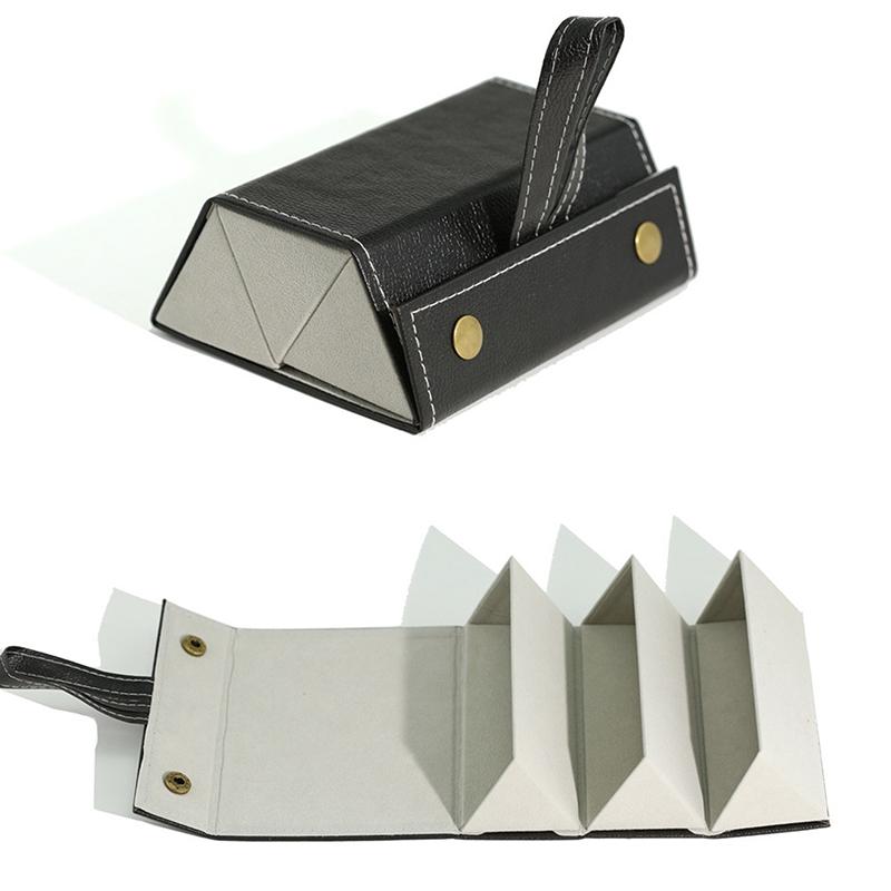 1Pc 2/3/4/5/6 Slots Foldable Eyeglasses Holder Storage Box Sunglasses Case Glasses Organizer Portable Glasses Case