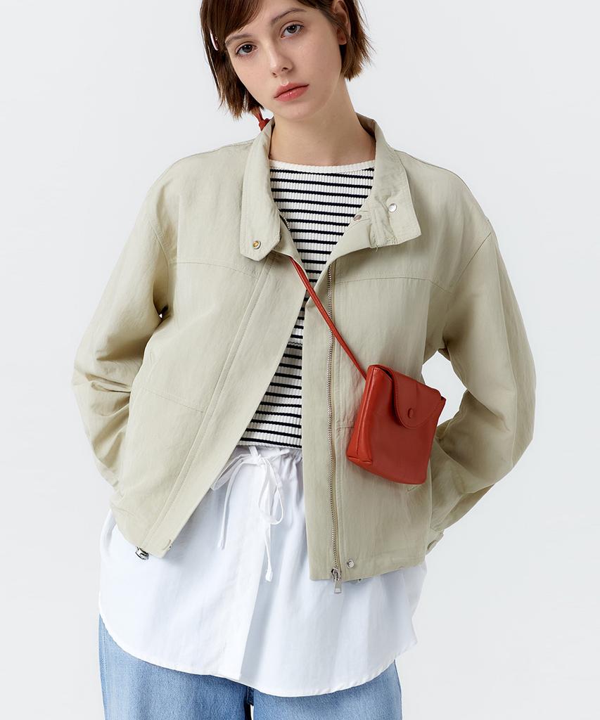 Eilubeu Button Layered Skirt Aaresk104A