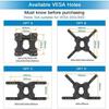 Support Murale TV - Inclinable Orientable Fixation Ultrafine Extensible - 32-55 Pouces LED LCD et courbe