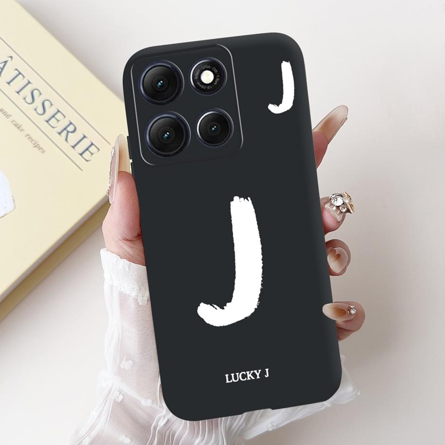 For Motorola Moto G86 Power Case Cute Lucky Letters Crown Flower Soft Silicone Back Cover For Moto G56 G86 5G G86Power Protector