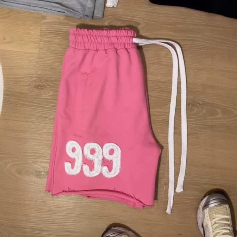 Pánské Dámské Volné Bavlněné Jogger Šortky Hip Hop Styl Ležérní 5/8 Délka Streetwear Kalhoty