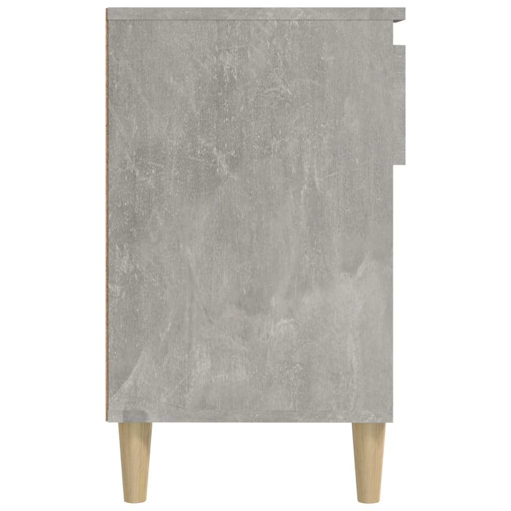 Shoe Rack Concrete Grey 102 x 36 x 60 cm Engineered Wood