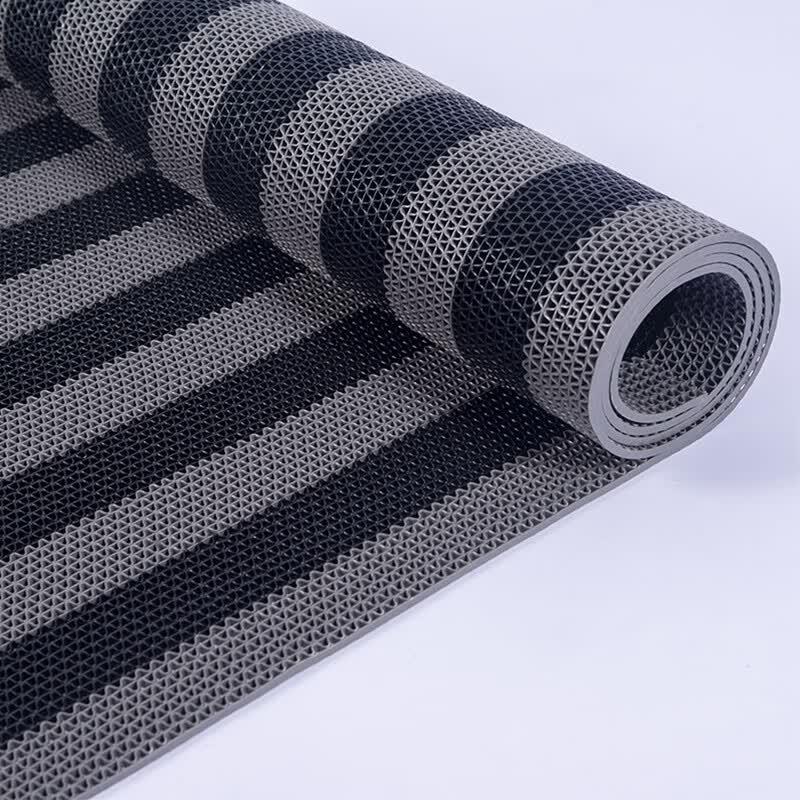 LENCUSN S-Pattern PVC Anti-Slip Drainage Mat