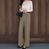 New Arrivals Open Run Women Pintuck Wide Slacks Back Elastic Pants