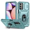 For Samsung Galaxy A15 4G/5G Case TPU+PC Slide Camshield Kickstand Phone Cover