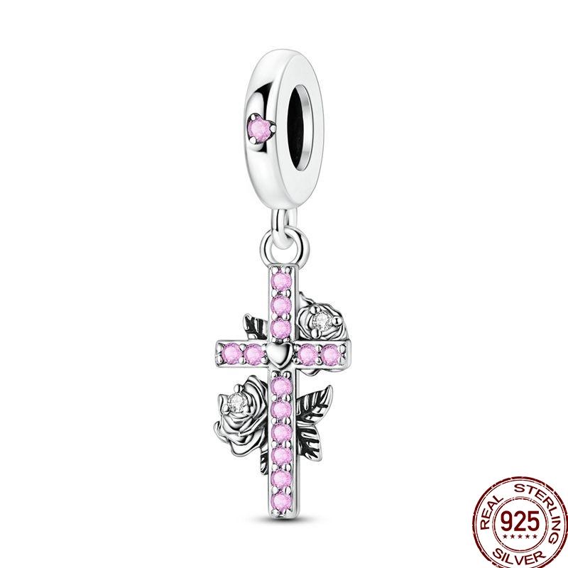 Original Copper Golden Charms Bow Easter Eggs Bead Firefly Butterfly Pendants Fit 3Mm Bracelet Diy Jewelry Gift