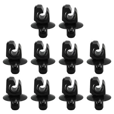 Brake Pipe Holder Rear Brake Hose Clips Enhanced Aesthetics High Universality Fitment Long-lasting Nylon Material