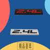 Premium 2.4L 2.4 L Car Engine Hood Fender Trunk Tail Rear Bonnet Nameplate Decal Emblem Sticker Badge for Universal