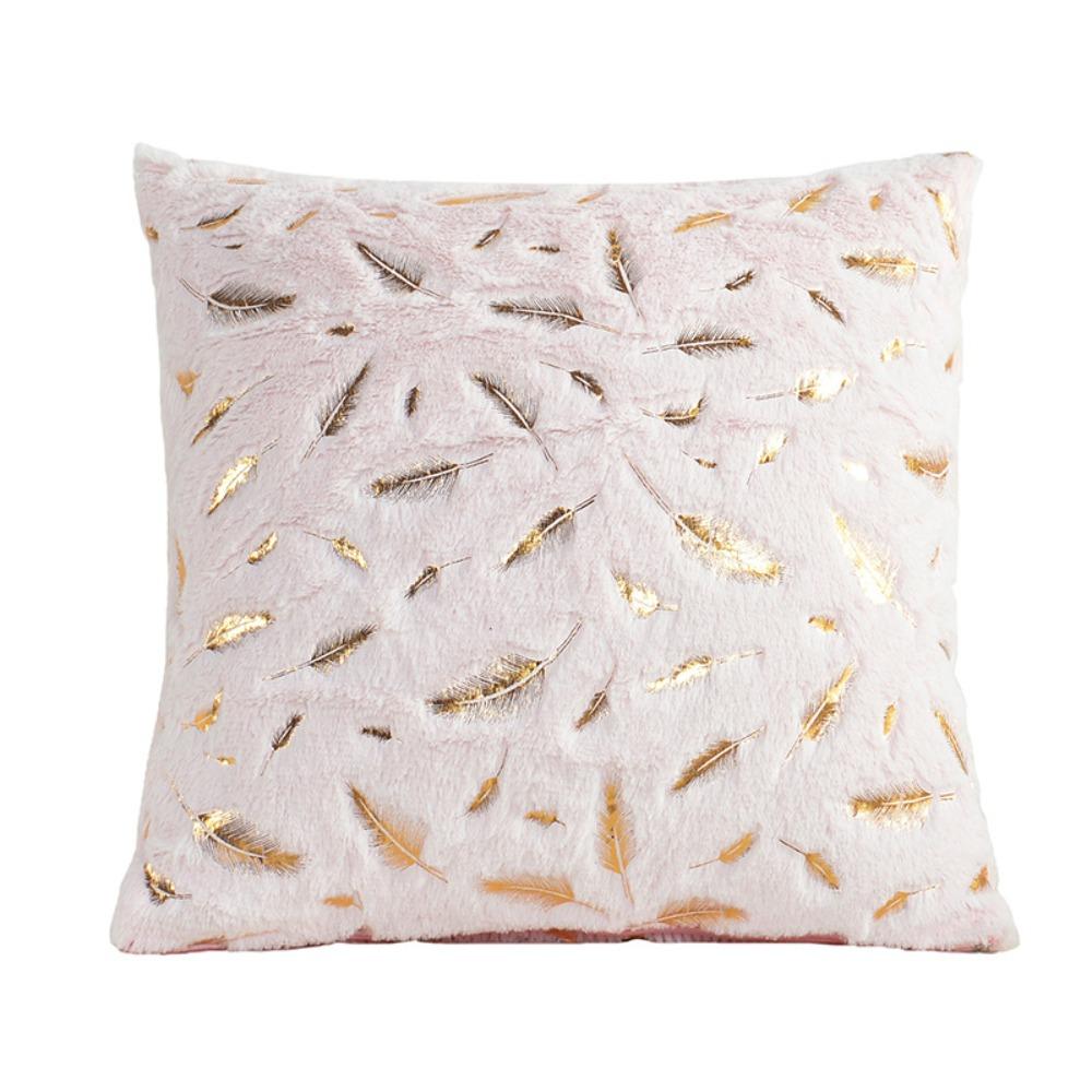 Plush Throw Pillow Covers 43x43cm Cushion Cover Luxury Couch Pillowcase  Home Office Living Room